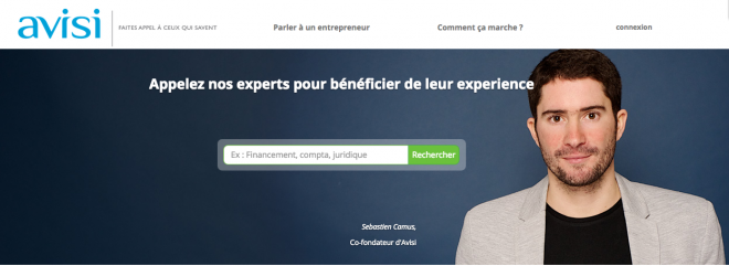 Avisi, plateforme d'échanges de conseils pour entrepeneurs